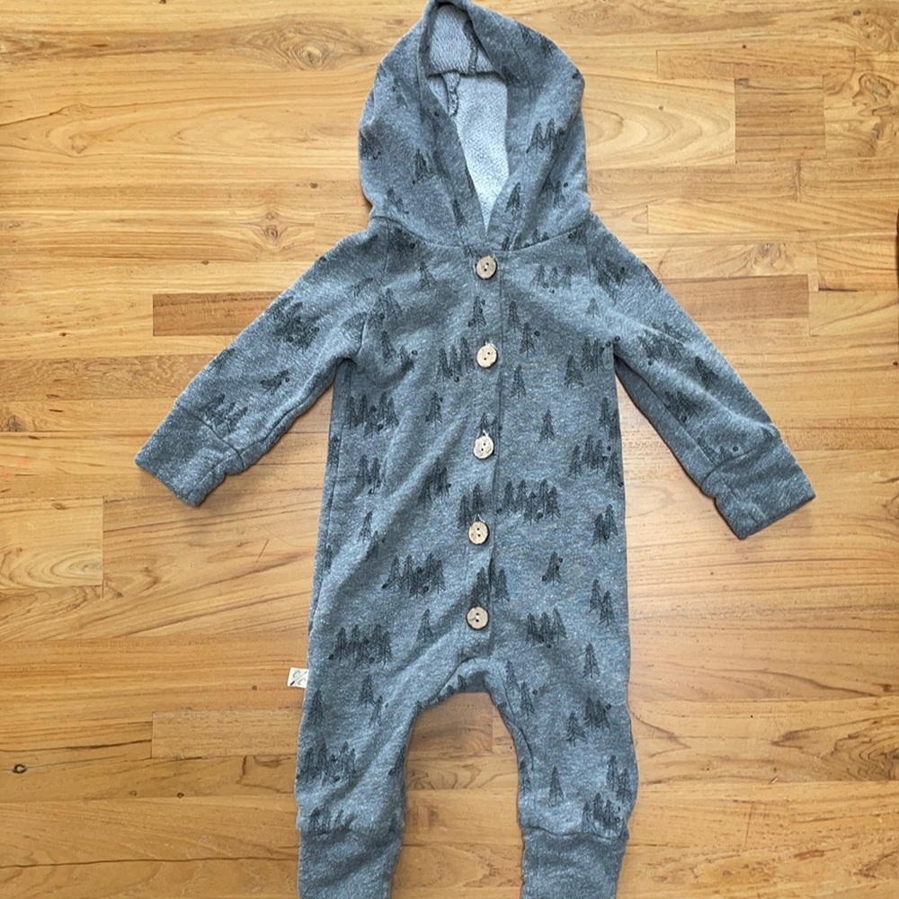 Childhoods Clothing hooded long sleeve romper